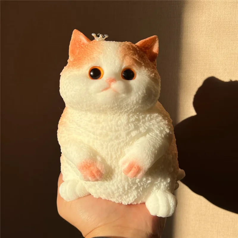 Kawaii Animal Squishy Toy Cat Soft Slow Rising Squeeze Stress Relief Sensory Fidget Toy Cute Anxiety Relief Toy Decoration Gift