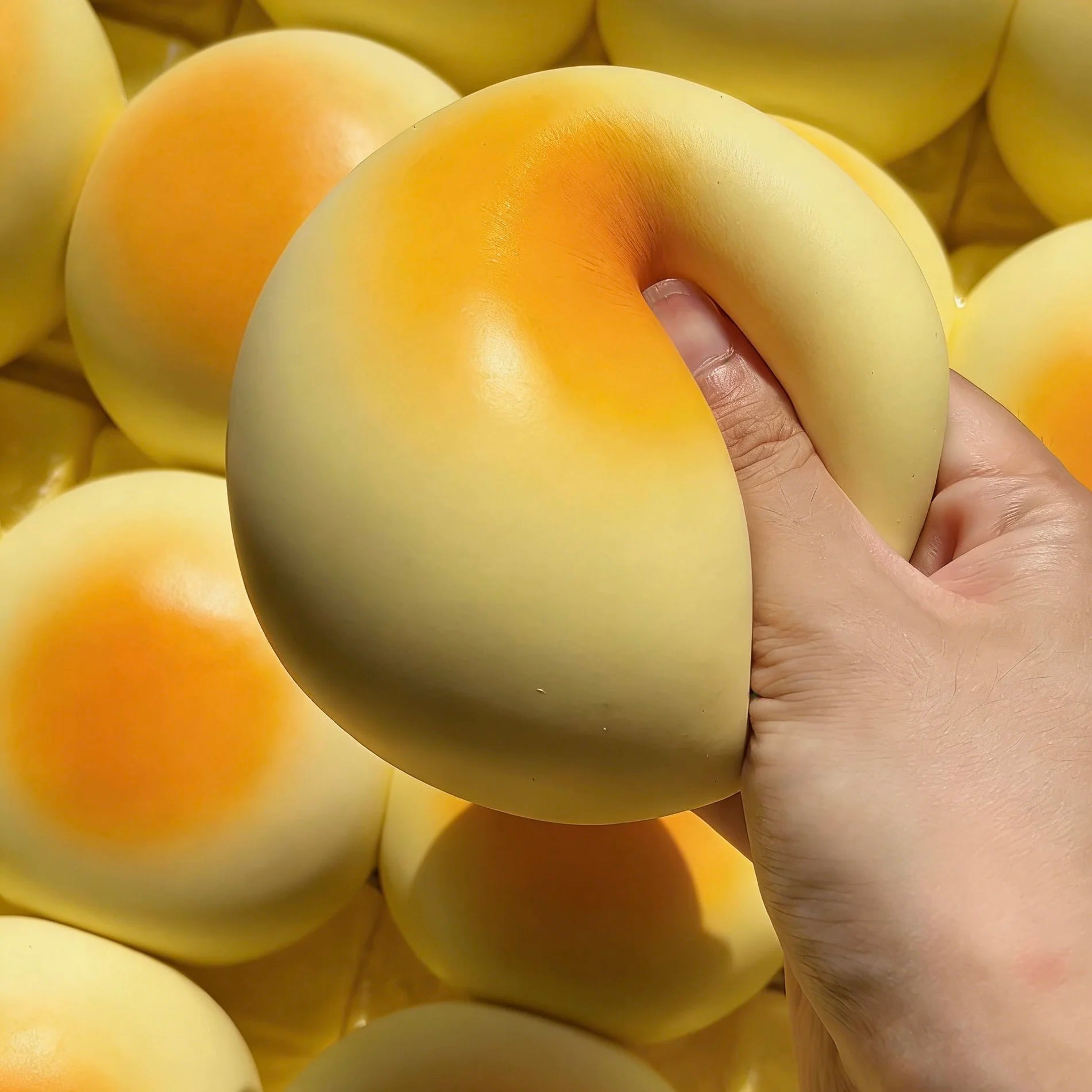 Simulation milk bread Squeeze Taba Squishy Toy Safety and health Food-grade silicone material Squeeze Toy Soft Relief Slow