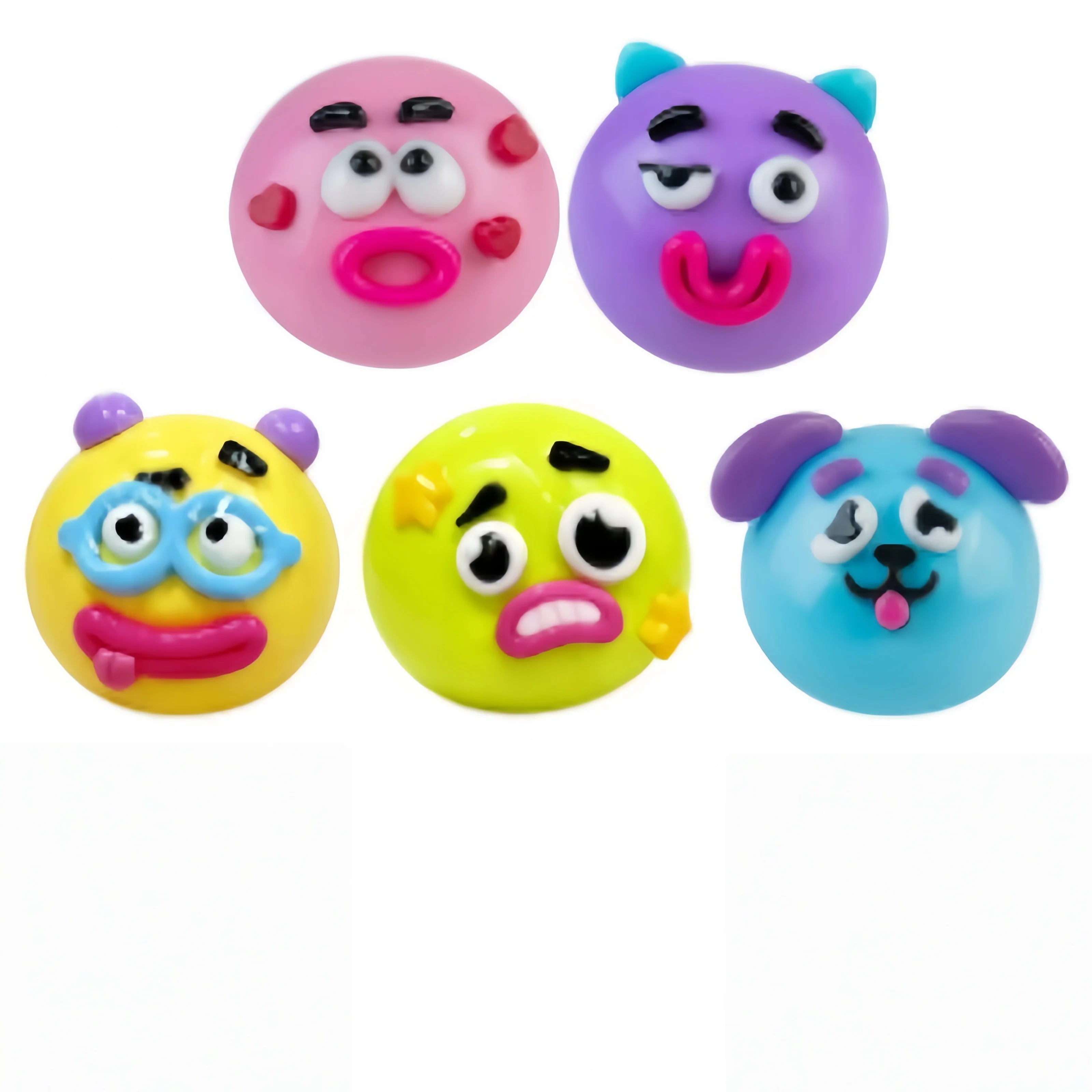 NEW Smushers Squishy, Curiosities Dog Face Swap Squishy Toy, Soft Moldable Cute Slow Rise Squeeze Toy,DIY toys ，Relaxing Sensory