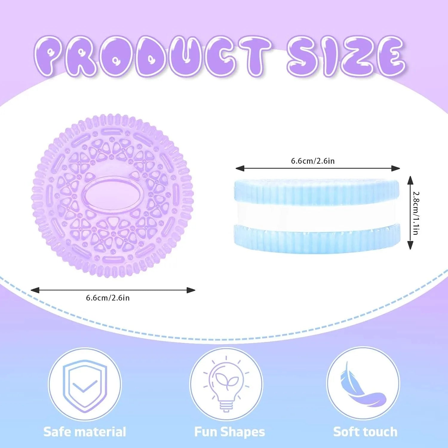Taba Fidget Squeeze Toys Ultra-Soft Squishy Stress Relief Toys for Kids Adults Kawaii Sensory Toys Anxiety Relief Party Favors