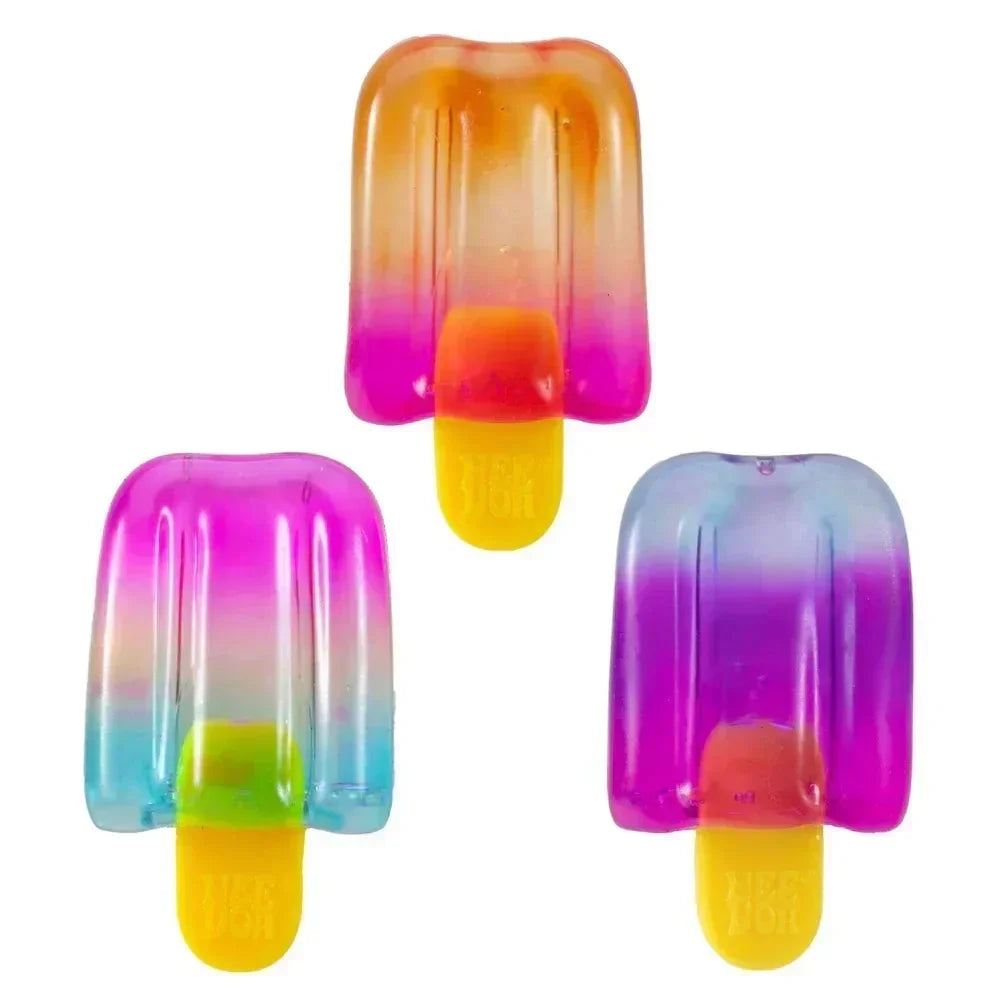 Ice Cream Squishy Squeeze Toy Nice Cube Blind Box Sensory Fidget Toy Portable Stress Relief Gadget for Office Home Daily Relax