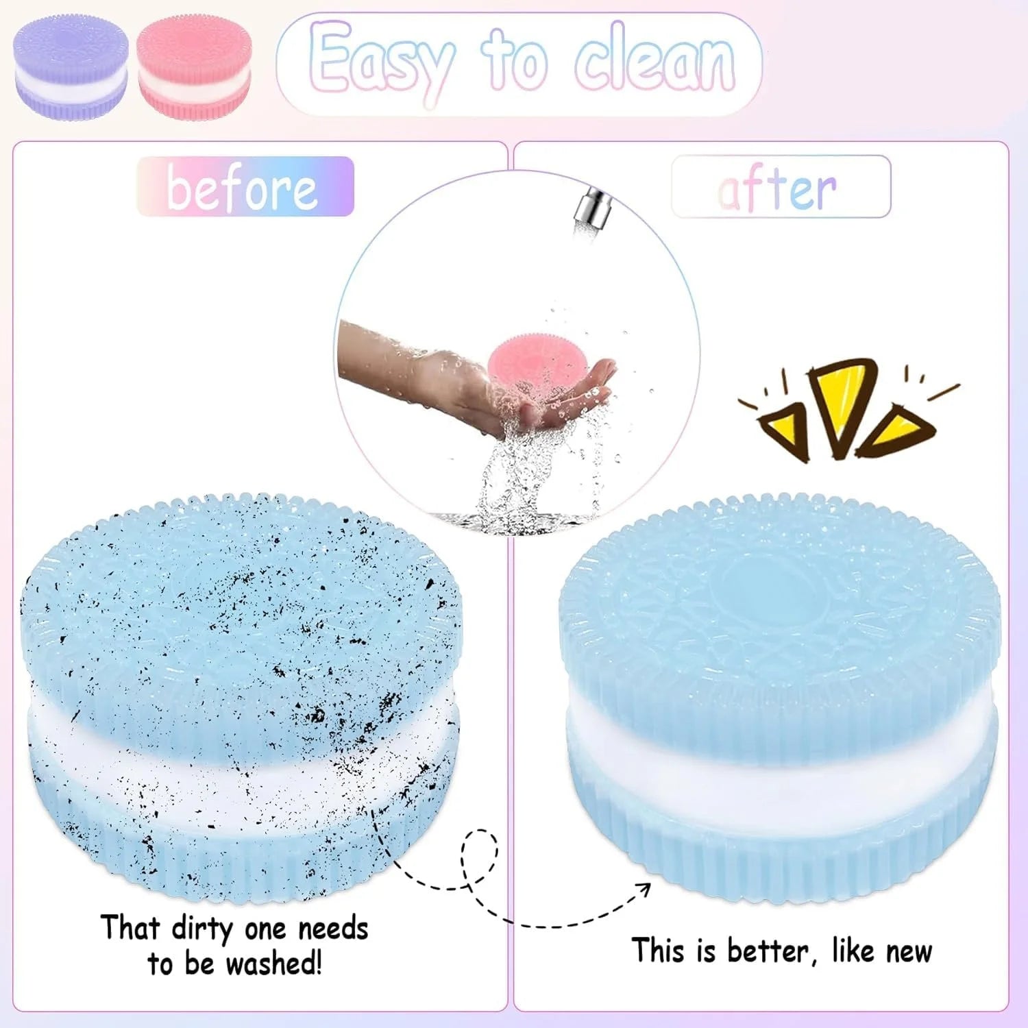 Taba Fidget Squeeze Toys Ultra-Soft Squishy Stress Relief Toys for Kids Adults Kawaii Sensory Toys Anxiety Relief Party Favors